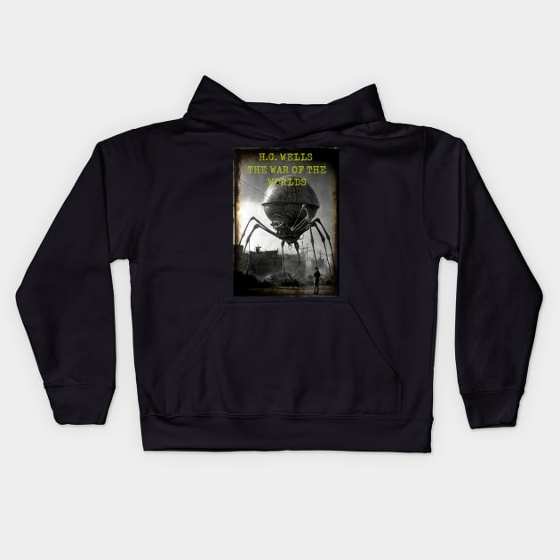 WAR OF THE WORLDS Kids Hoodie by BarrySullivan